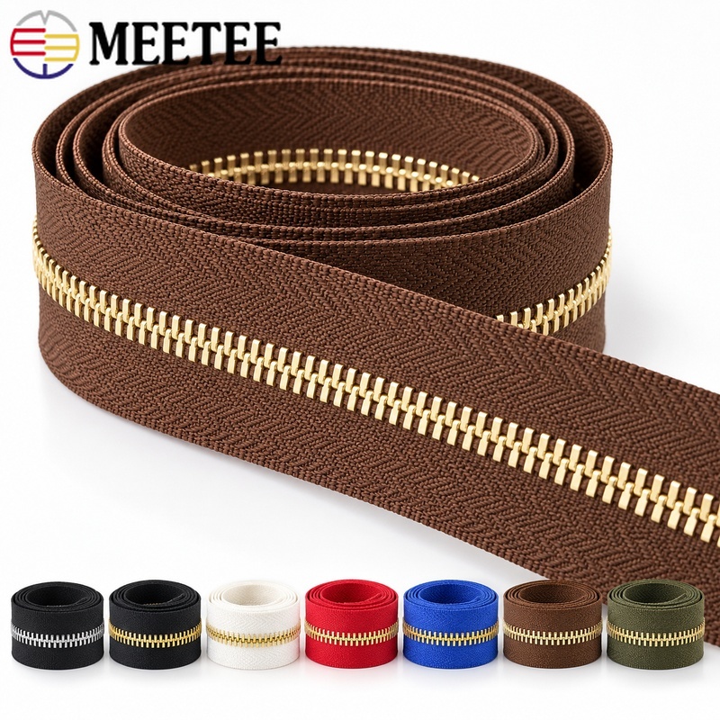 1Yard 5# Brass Metal Zipper Ja - Sewing Front Zipper 评论和价格