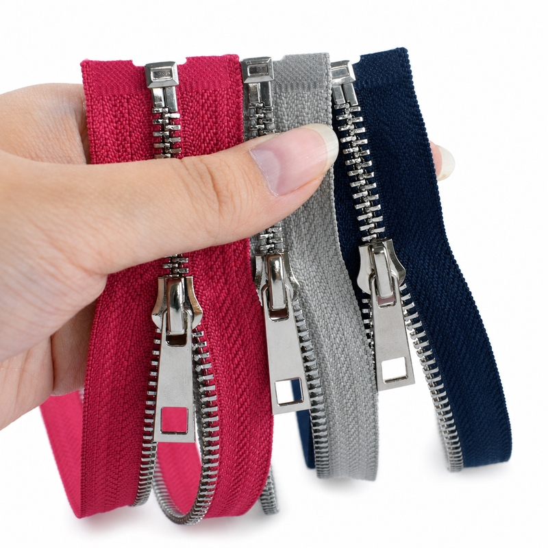 5/10Pcs 40-80Cm 5# Metal Zippe - Sewing Front Zipper 评论和价格