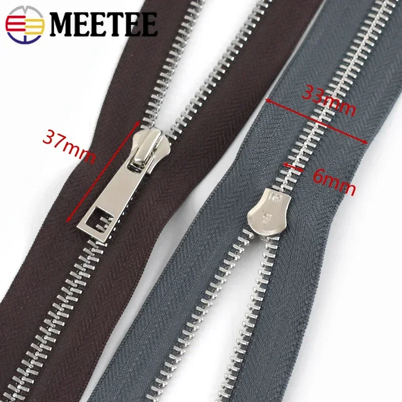 5/10Pcs 40-80Cm 5# Metal Zippe - Sewing Front Zipper 评论和价格