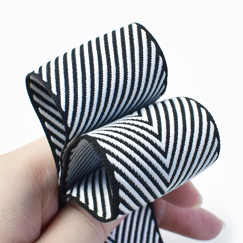 5M 10-38mm Jacquard Polyester  - Binding Tape Bias 评论和价格