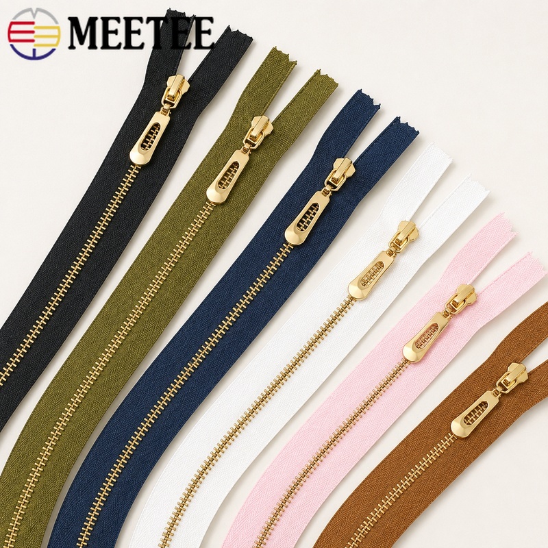 5/10Pcs 40-70cm 3# Metal Open- - Sewing Front Zipper 评论和价格