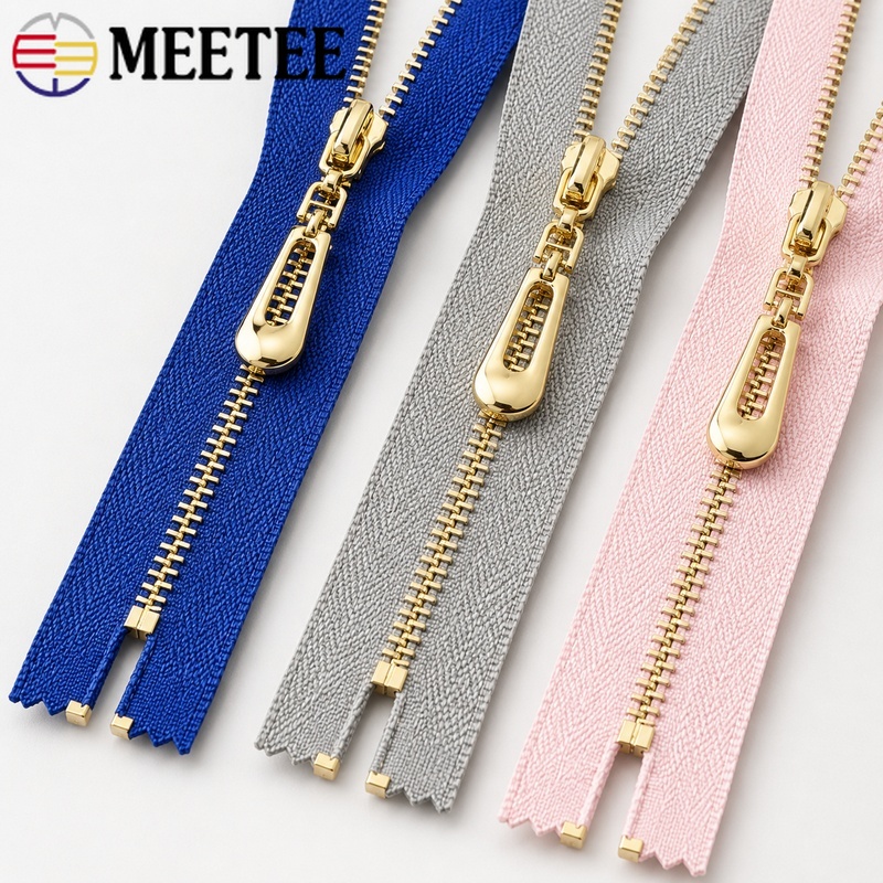 5/10Pcs 40-70cm 3# Metal Open- - Sewing Front Zipper 评论和价格