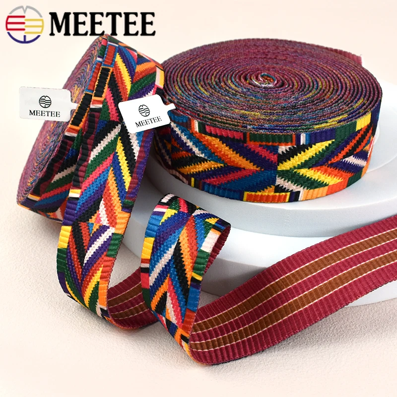 2/5M Meetee 32-50mm Ethnic Jac - Binding Tape Bias 评论和价格