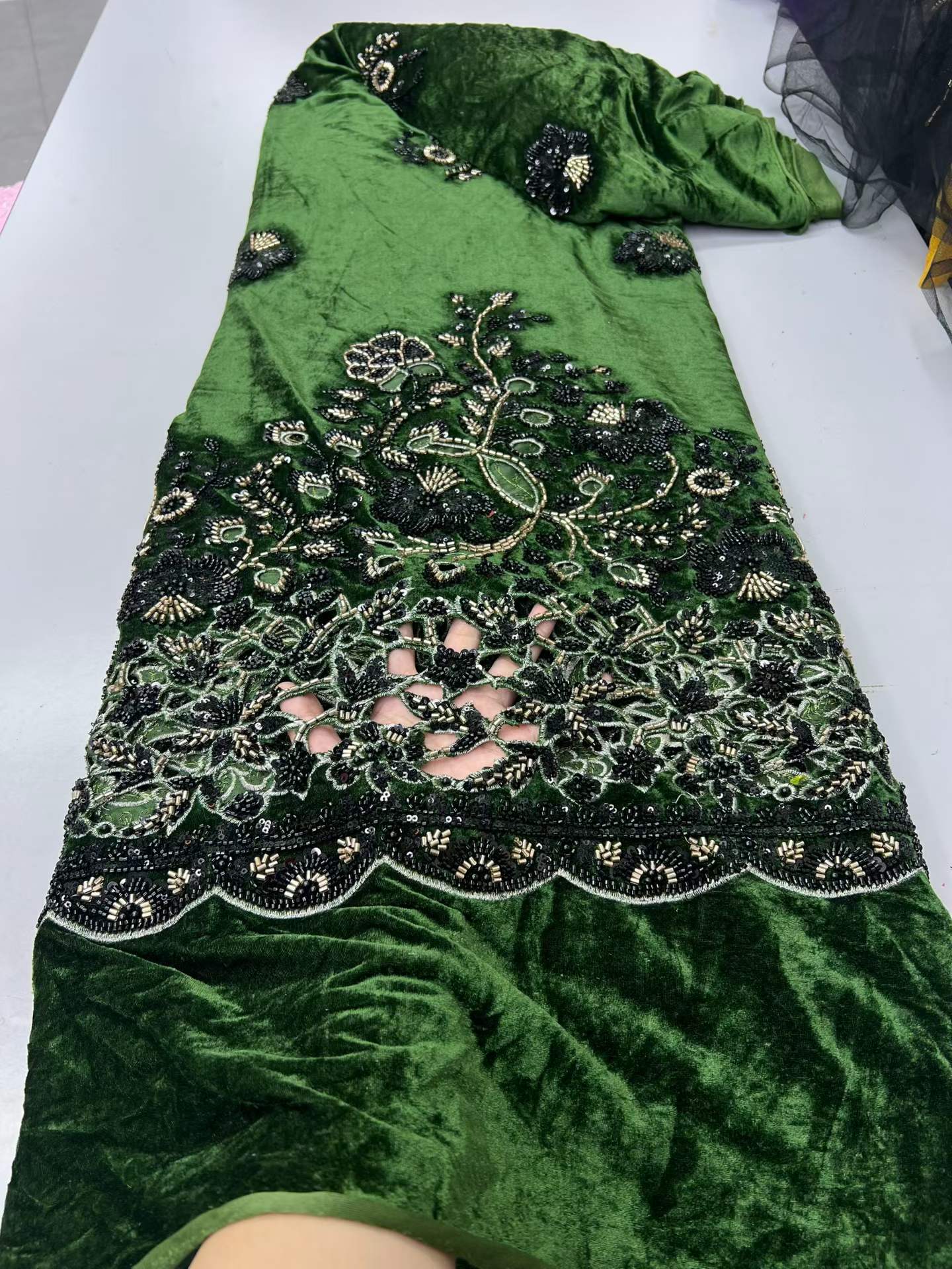 2026 African Nigerian Velvet L - Sewing Velvet Fabric 评论和价格
