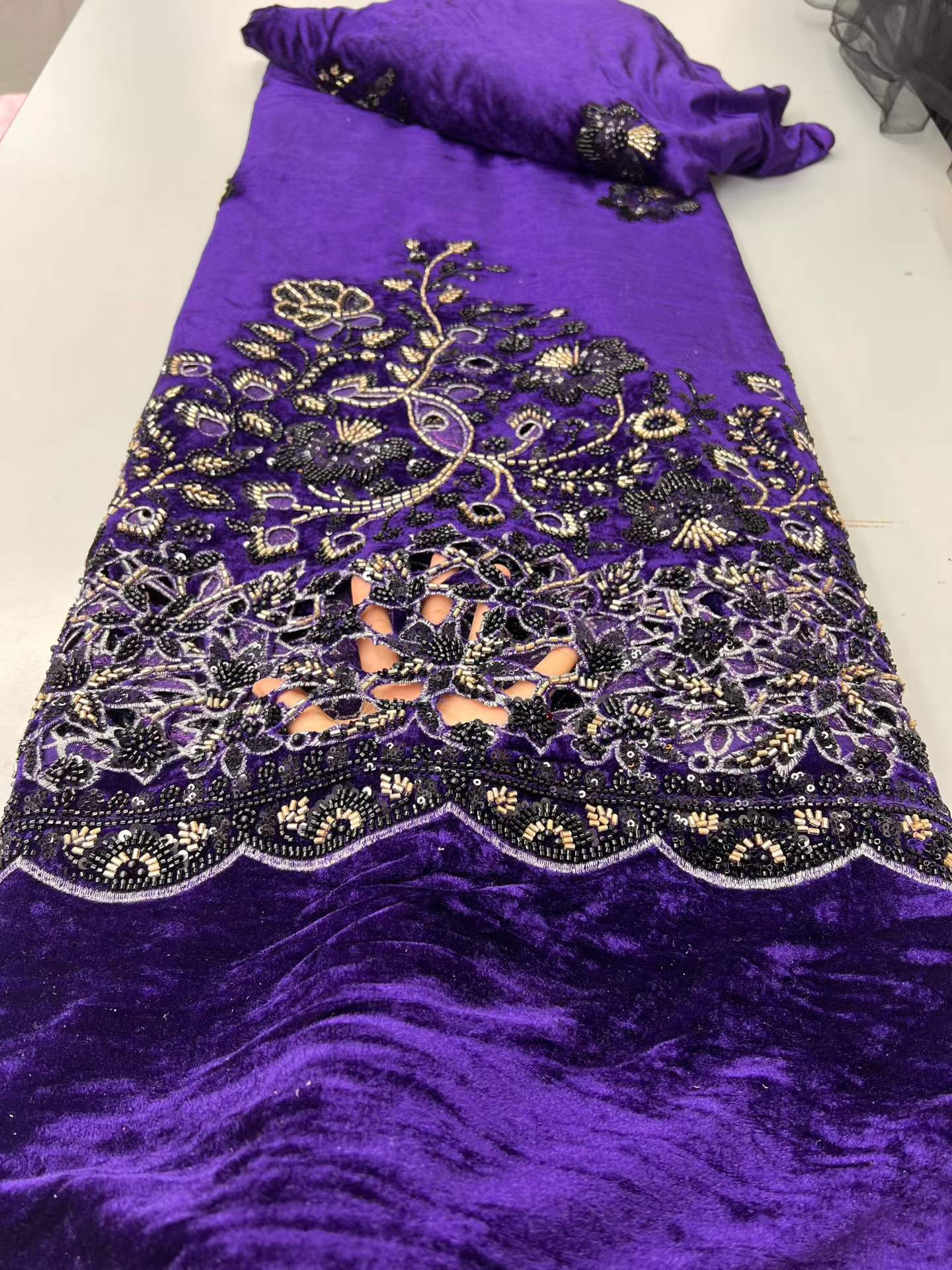 2026 African Nigerian Velvet L - Sewing Velvet Fabric 评论和价格