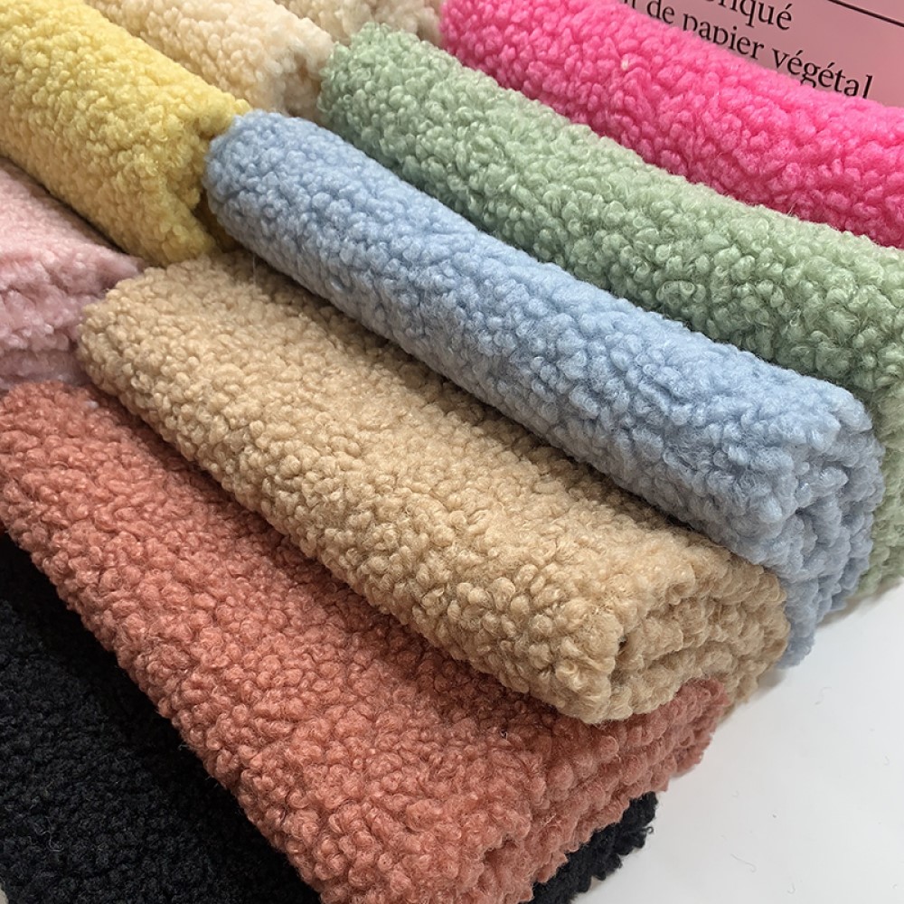 Teddy Sherpa Fleece Fabric Pie - Sewing Cloth 评论和价格