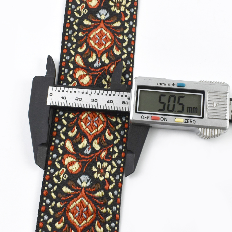 5/10Yards 5cm Jacquard Webbing - Binding Tape Bias 评论和价格