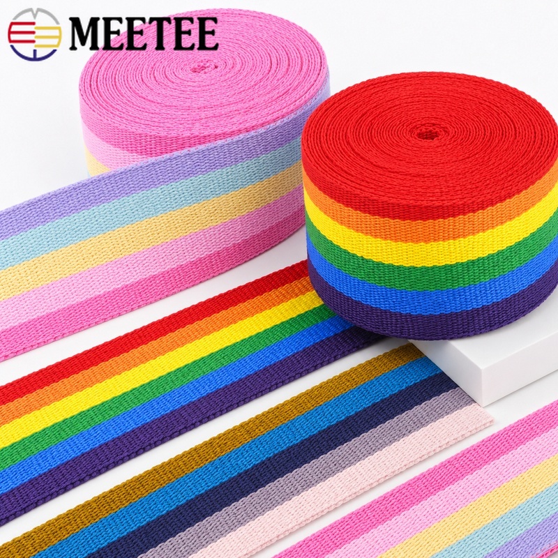 5/10M 25/32/38mm Rainbow Webbi - Binding Tape Bias 评论和价格