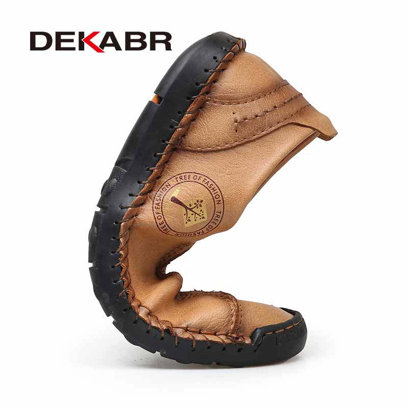 DEKABR Autumn Spring Men Genui - Sewing Front Zipper 评论和价格